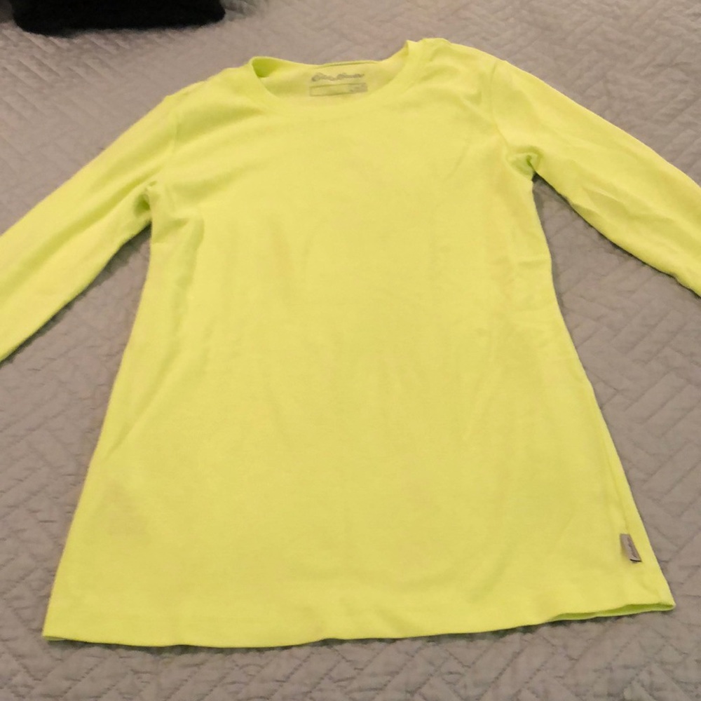 Eddie Bauer long sleeve tee. Medium.                    Cotton/Polyester
